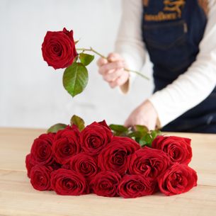 Bouquet de roses Grandes roses sur-mesure Amour