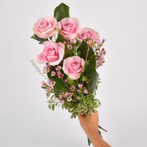 Bouquet de roses Flamingo