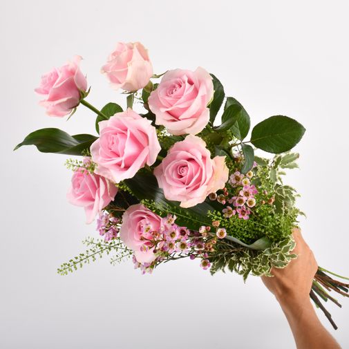 Bouquet de roses Flamingo