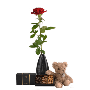 Bouquet de roses Trio de tendresse Amour