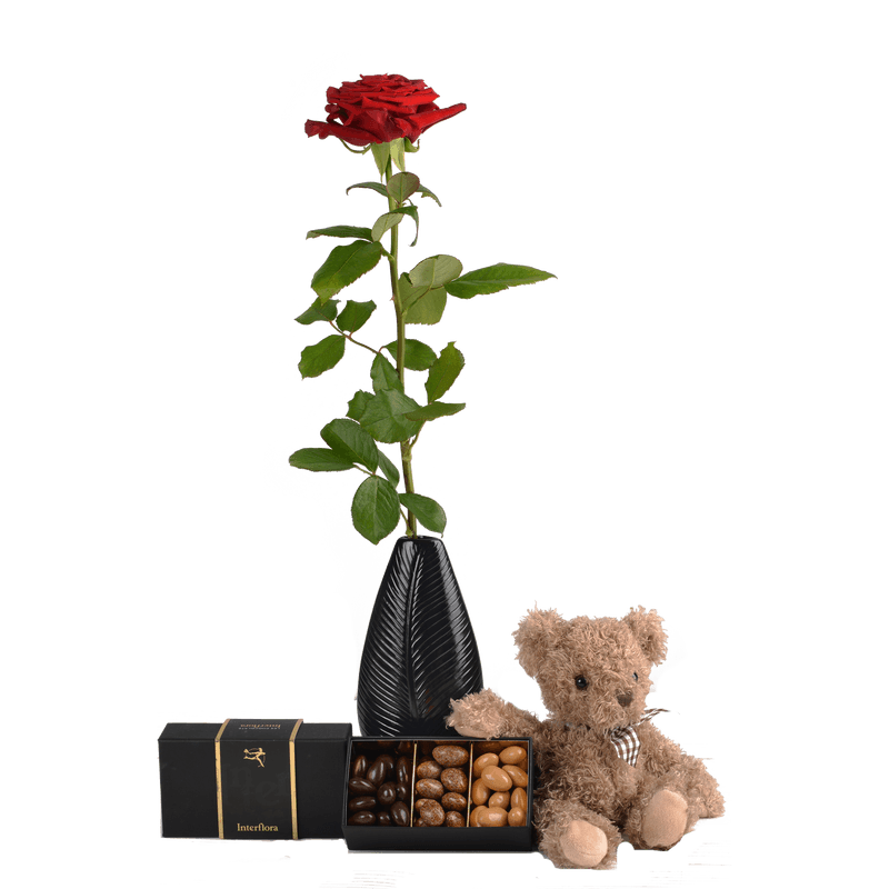 Bouquet de roses Trio de tendresse