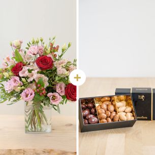 Fleurs et cadeaux Frimousse et ses amandes au chocolat Bouquets de fleurs mariage