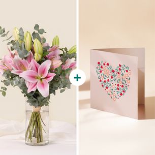 Fleurs et cadeaux Nos magnifiques lys et sa carte message à personnaliser Fleurs et cadeaux Nos magnifiques lys et sa carte message à personnaliser Naissance