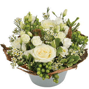 Composition florale Cocon Bouquets de fleurs mariage