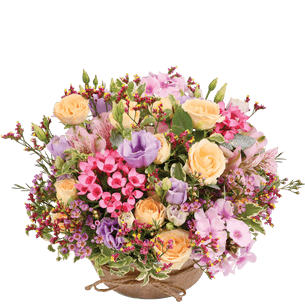 Bouquet de fleurs Zeste tendre Anniversaire