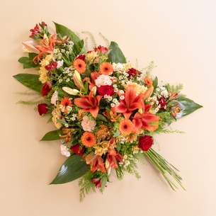 Fleurs deuil Voyage astral orangé Fleurs deuil Voyage astral orangé