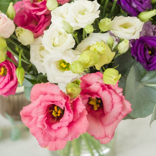 Bouquet de fleurs Bouquet de lisianthus