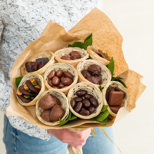 Fleurs et cadeaux Bouquet de chocolats