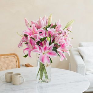 Bouquet de fleurs Brassée de lys Remerciements