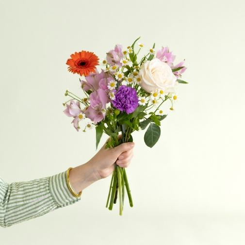 Bouquet de fleurs Petit bonheur