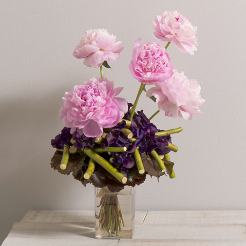 Bouquet de fleurs Peonia