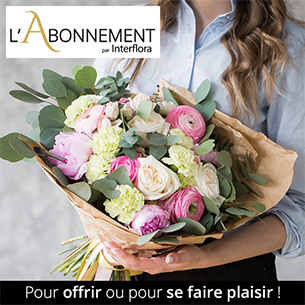 Bouquet de fleurs Abonnement - bouquet de saison - tous les mois - pour une durée de 3 mois - Taille Normale Code Promo